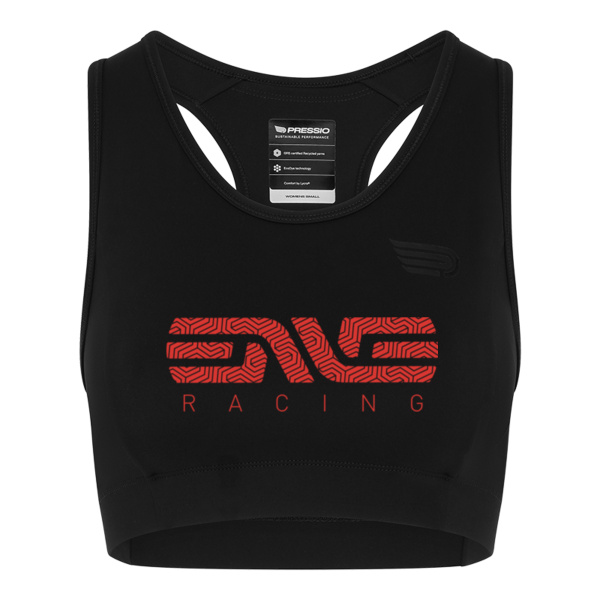 Women's Sustain Long Line Crop Bra Thumbnail